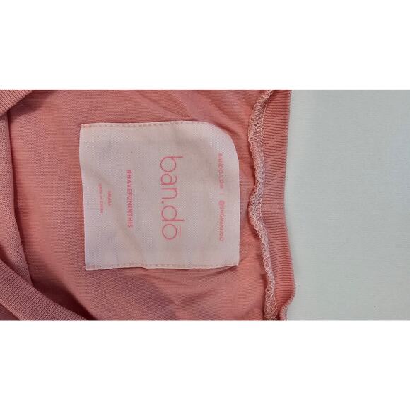 NWT bando dreams really do come true sleep shirt ultra soft light pink lounge S - Picture 5 of 7